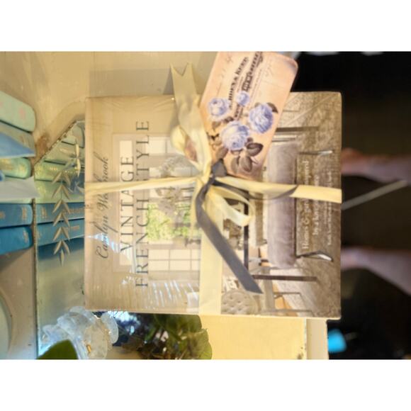 Vintage French Style Decorative Book  , french Vintage Home Decor - Picture 4 of 10